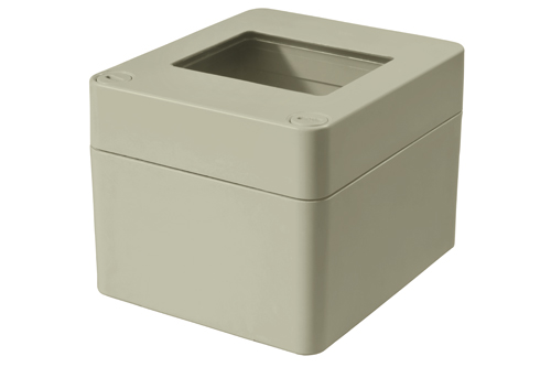 polyDOOR type FE - supplied with transparent window in lid