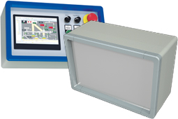 aluFACE IP66 diecast aluminium front panel enclosures range
