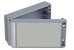 aluCASE optional exterior hinges (without visible screws)